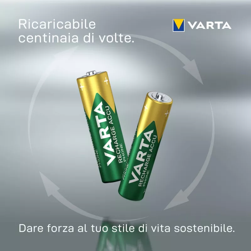 Aku Varta AAA 800mAh NiMH 2-BL DECT