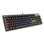 Mehaaniline mänguriklaviatuur genesis Thor 300 RGB — punased lülitid, kompaktne paigutus
