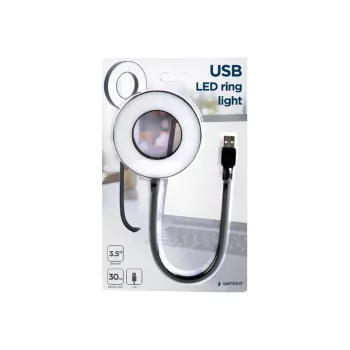Gembird NL-LEDRING-01 USB LED ringvalgus | Valge 6500K