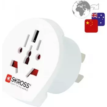 Skross 1.500222-E reisiadapter CA W -> AUS/CHINA (1.500222-E)