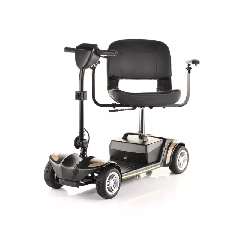 Kokkupandav elektriline liikumisskutter VITEA CARE MINI II — 270 W mootor, 12 Ah aku, maksimaalne kiirus 6 km/h, koormus 136 kg, eemaldatav aku