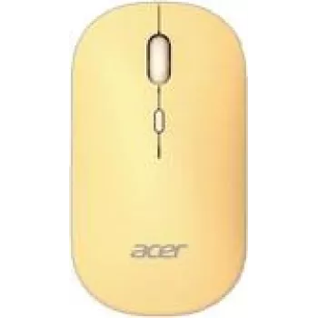 Hiir Acer AMR130 mõlemakäeline RF juhtmevaba + Bluetooth 1600 DPI, 4 nuppu, kollane