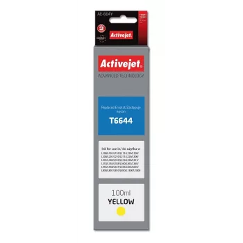 Activejet AE-664Y tint (asendus Epson T6644-le; Supreme; 100 ml; kollane)
