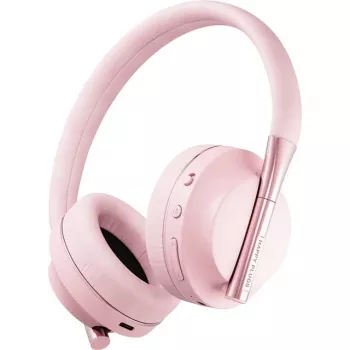 Happy Plugs PLAY Peakomplekt Juhtmega ja juhtmevaba peakomplekti riba USB USB-C Bluetooth Roosa kuld