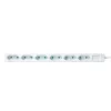 Pikendusjuhe LogiLink LPS231 1,5 m 6 vahelduvvoolupistiku sisendiga Siseruumides valge