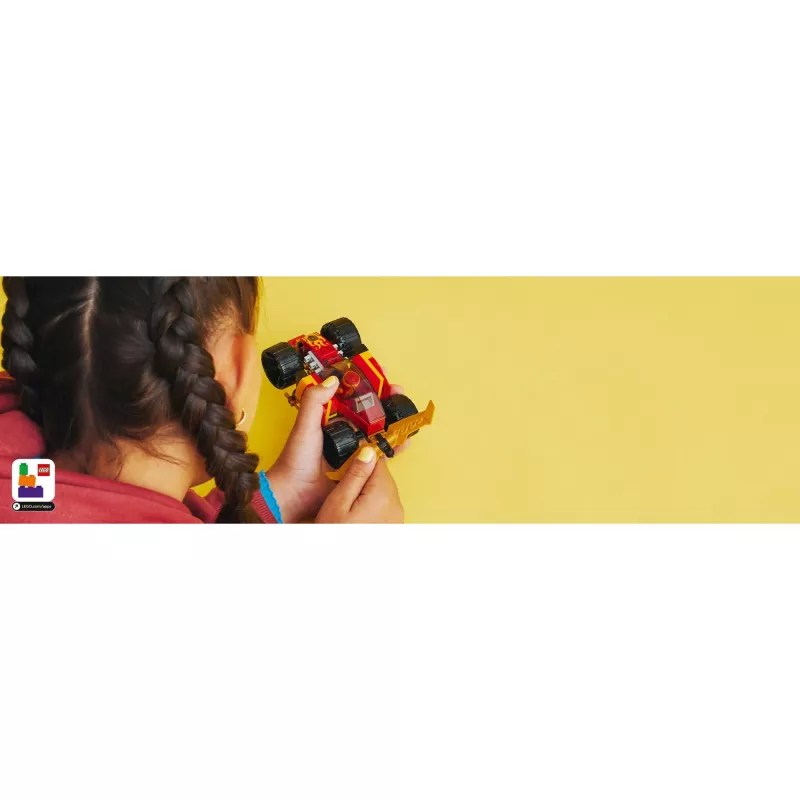 LEGO 71780 NINJAGO Kai Ninja Võidusõiduauto EVO 2in1 Võidusõiduauto Mänguasi Maastikuautoks Ümberehitatav Mudelkomplekt Lastele Poistele ja Tüdrukutele Alates 6. Eluaastast Sünnipäevaks