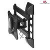 Seinakinnitused teleritele/monitoridele MACLEAN MC-719, ekraanidele kuni 68,6 cm (27 tolli), max 15 kg, VESA 100x100, must