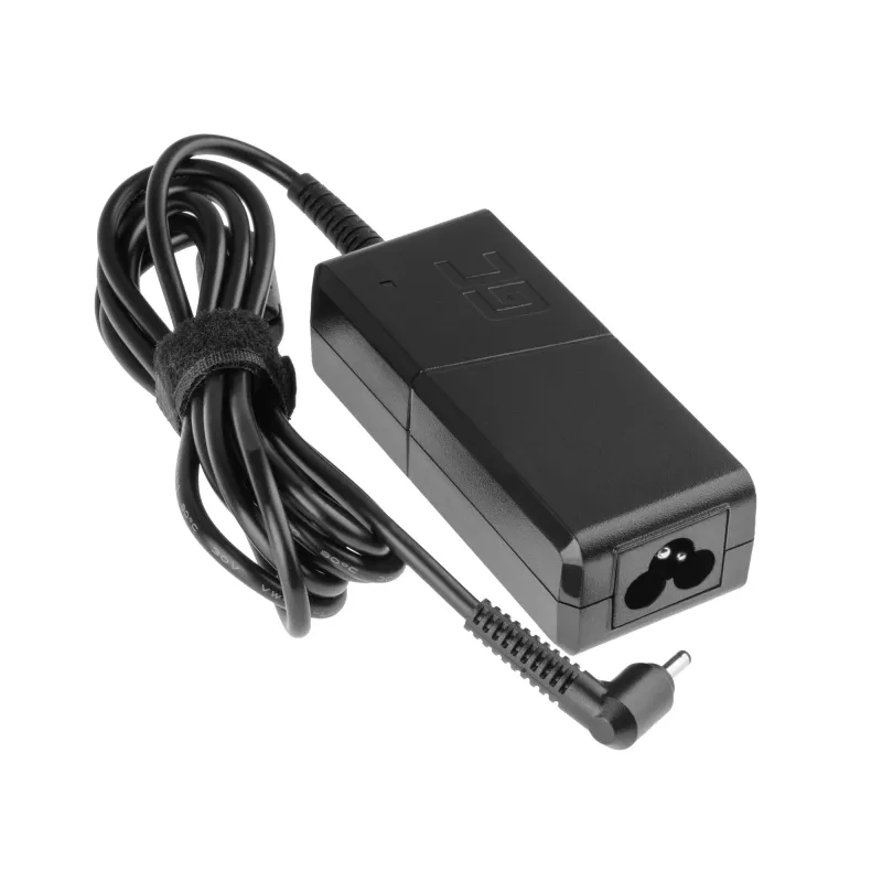 Toiteadapter roheline Cell AD61P sisetingimustesse 45 W, 19 V 2.37 A, must, 1,2 m kaabel