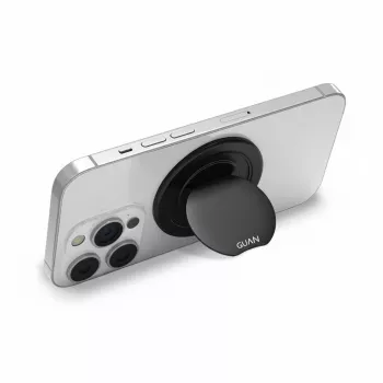 GUAN MagSafe rõngas iPhone'ile, must, GA-SPG23PBLK