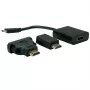 VALUE - väline videoadapter - USB-C 3.1 - HDMI - must