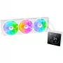 Vedelikjahutusega protsessorijahuti THERMALTAKE TH360-S V3 ARGB Sync AIO Snow Edition, 360 mm, ARGB, kõik-ühes