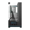 Darkflash DY450 PRO arvutikorpus (must) + 1 ventilaator