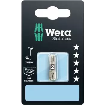 Wera Phillips-Bit PZ 1 3855/1 TS SB SiS Stainless Steel D 6.3 1 tk (05073613001)