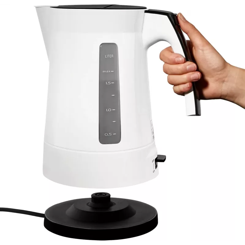 Elektriline veekeetja Melitta Enjoy Aqua 1.7 L 2400 W Must Valge