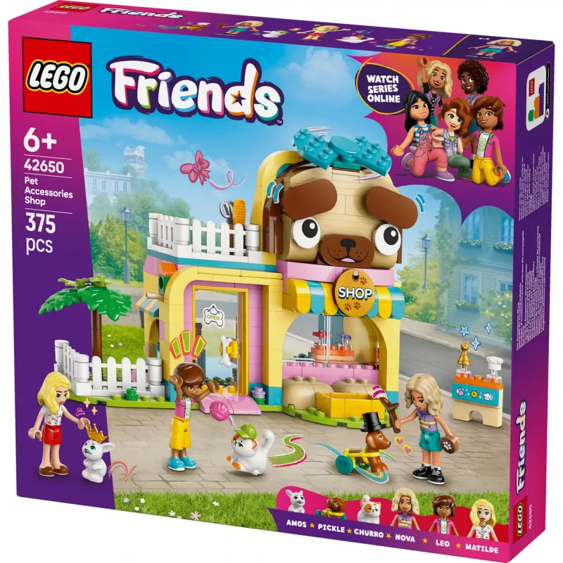 LEGO FRIENDS 42650 Lemmikloomatarvete pood