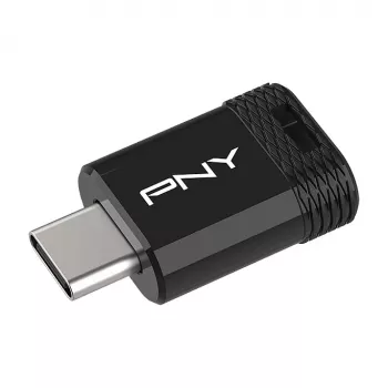 USB-mälupulk PNY Elite-X 128 GB USB USB-C 3.2 Gen 1 (3.1 Gen 1) Must