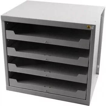 Allit EuroPlus Depot M sahtlisüsteemikohver, mõõtmed 380 x 455 x 805 mm, mudel 455805