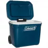 Coleman 50QT Xtreme Wheeled Cooler, sinine, plastik, polüuretaan (PU), must, 47 l, 113 kg