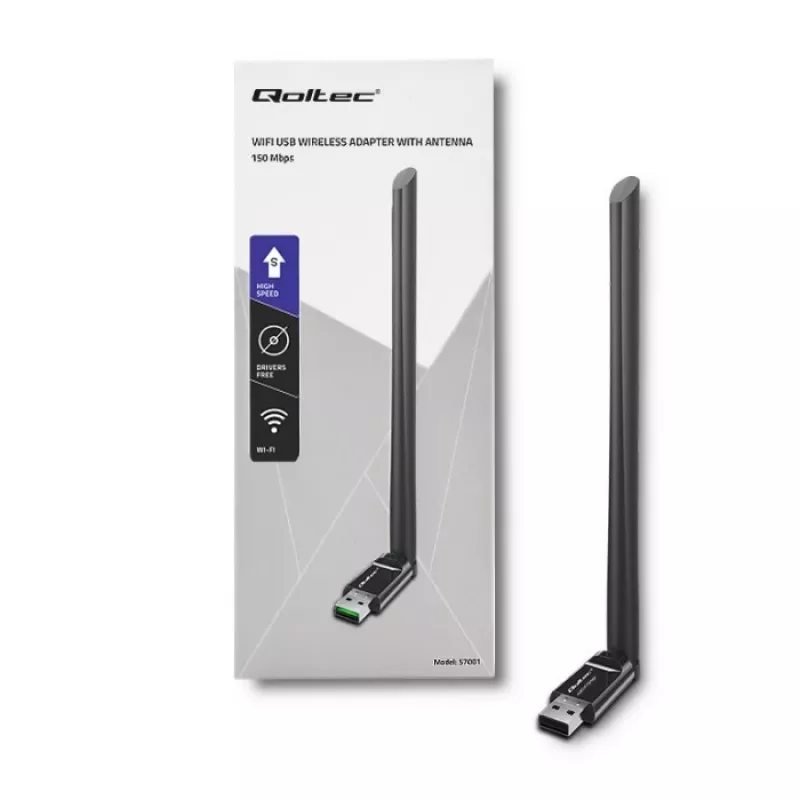 Võrgukaart Qoltec 57001 WLAN 150 Mbit/s