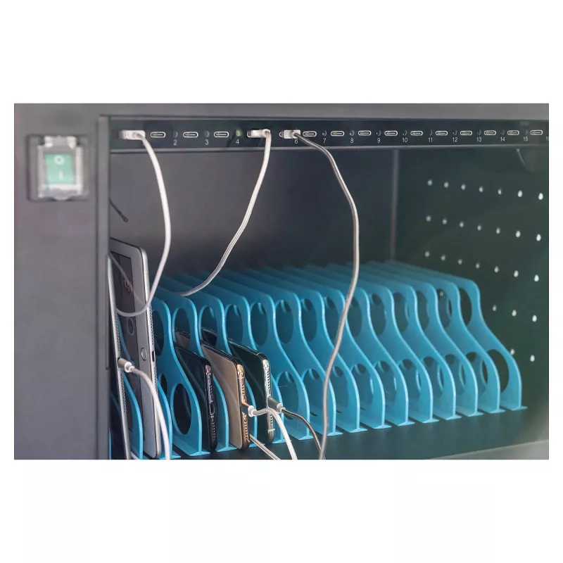Digitus mobiilne laadimiskapp 16 tahvelarvutile kuni 13 tolli, USB-C