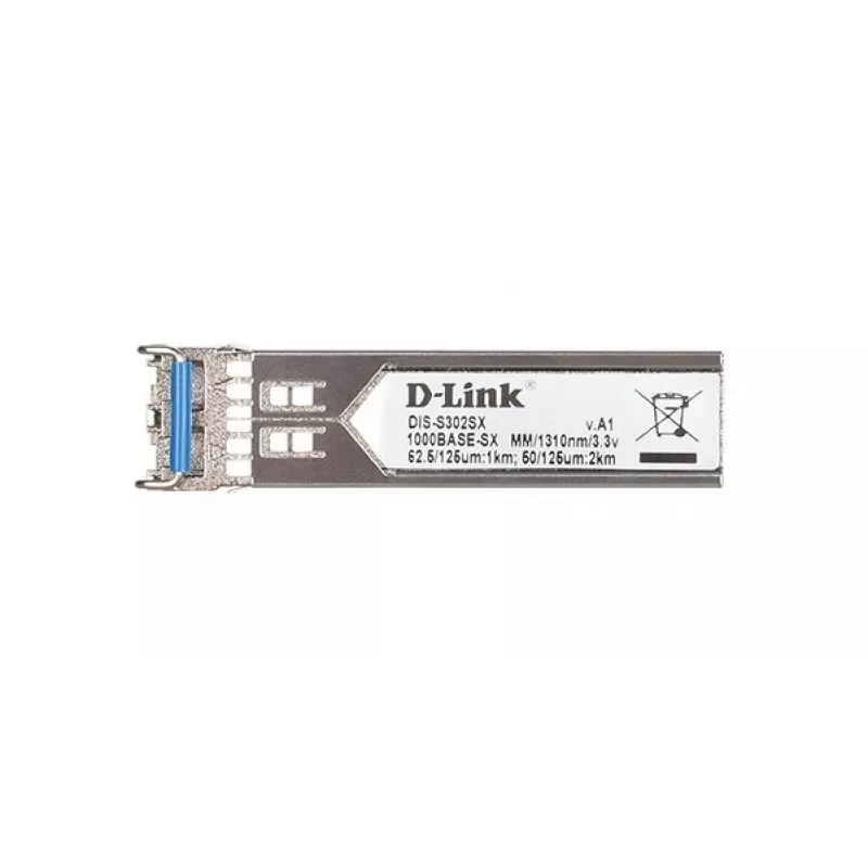 D-Link 1-pordiline mini-GBIC SFP 1000BaseSX tööstuslik transiiver