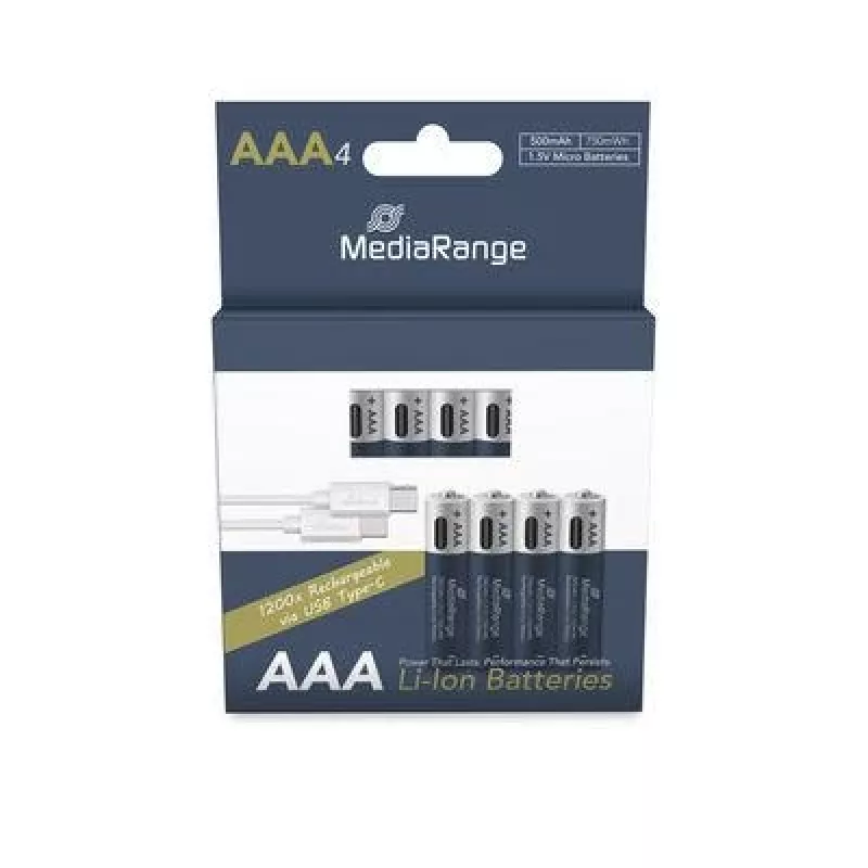 Laetav aku MediaRange MRBAT160 AAA liitium-ioon 8g