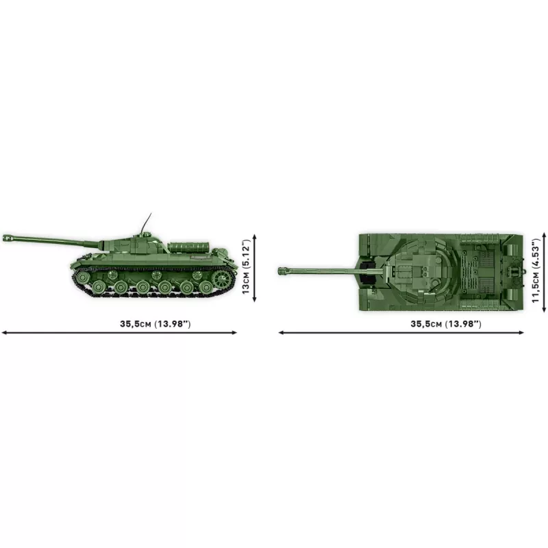 COBI Historical Collection WWII Is-3 Nõukogude raske tank