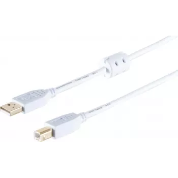 USB-kaabel ShiverPeaks 77025-WF High Speed USB 2.0 A-B-pistik