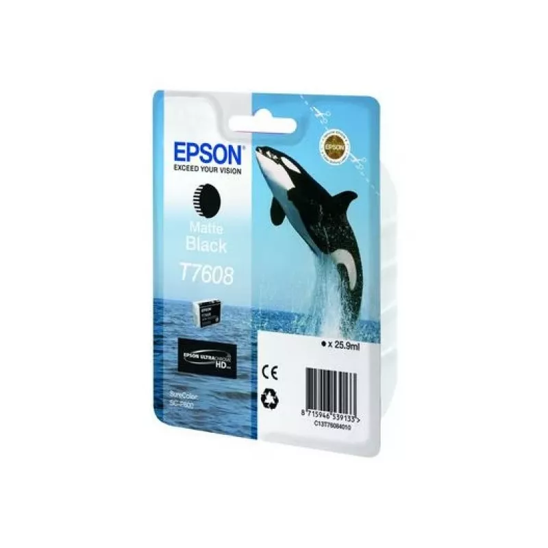 Epson C13T76084N10 tindikassett 1 tk Originaal Matt must