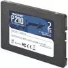 2.5-tolline SATA III SSD PATRIOT P210 2 TB — 500 MB/s lugemiskiirus, 400 MB/s kirjutamiskiirus, 7 mm