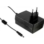 Toiteadapter MEAN WELL GSM25E24-P1J siseruumidesse 25W Must