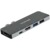 Canyon DS-5 USB 2.0 USB-C hall SD-kaardilugeja 60 Hz