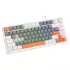 Savio ASTRAL WHITE JADE 3 VÄRVI klaviatuur Gaming USB QWERTY US International