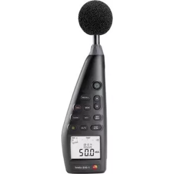 Testo 816-1 - digitaalne - A-kaalumine - C-kaalumine - kiire - aeglane - 30 - 130 dB - 1,4 dB - 0,1 dB (0563 8170)