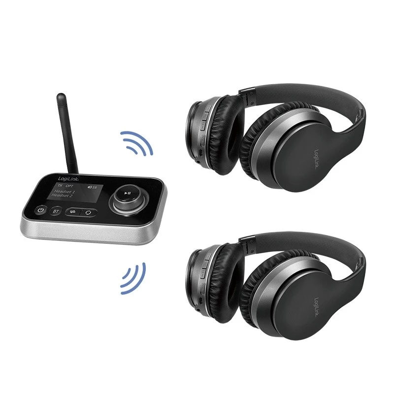 LogiLink BT0062 Bluetooth-heli saatja/vastuvõtja BT 5.0 10 m leviulatus