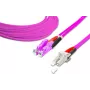Lightwin High Quality Duplex LWL patch-kaabel - MM OM4 - LSH - LC (LDP-50 LSH-LC 3.0 OM4)