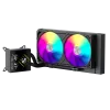 Gamemax CPU vedelikjahuti | GLACIER 240 LCD BK | Intel, AMD