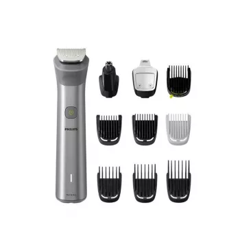 Philips All-in-One Trimmer MG5920/15 Series 5000, Stainless steel, 0.5 mm, 1.6 cm, 1 mm, Beard, Ear, Nose, aku