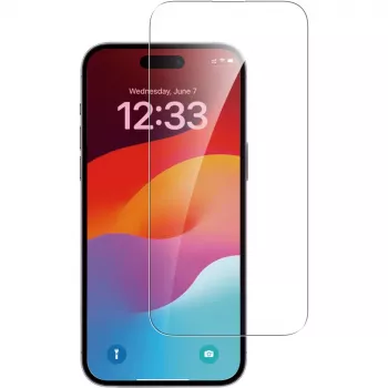 Ekraanikaitse 4smarts 540595 Apple iPhone 15-le kuulikindlast karastatud klaasist