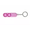 Isiklik alarm GUARD YC-001-PI 130 dB roosa kompaktne ohutusseade, LR41 patareid, 200 m ulatus