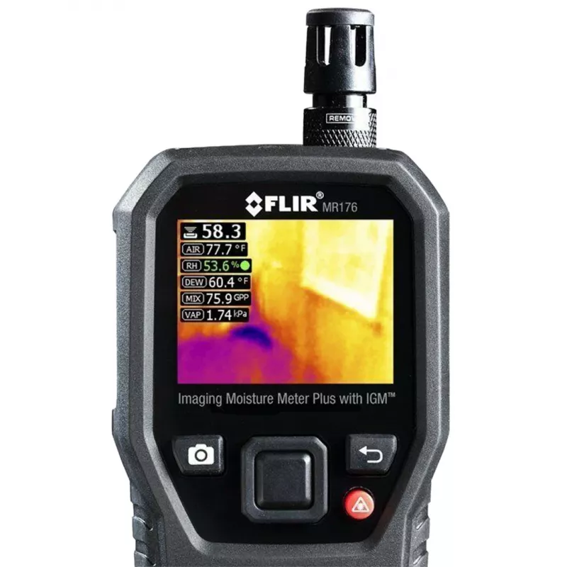 FLIR MR176 hügromeeter/psühromeeter Siseruumide elektrooniline hügromeeter Must