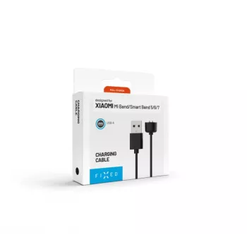 Laadimiskaabel FIXED seadmele Xiaomi Mi Band 5/6/7 — USB-A kuni patenteeritud pistik, 1 m