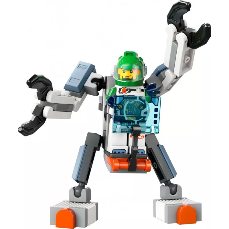 Ehitusmänguasi LEGO City kosmoseuurija mech 30694 liigutatavate käte ja jalgadega