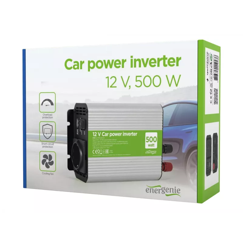 Auto toiteinverter 12V 500W