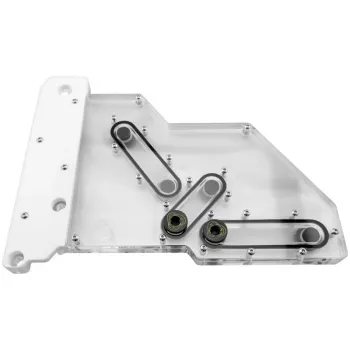 Singularity Computers Spectre 2.0 Elite Kit Side Distro Plate - valge