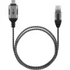Goobay Etherneti-kaabel USB-C 3.1 RJ45-le õhuke 5 m - ühendab ruuteri, modemi või (74405)
