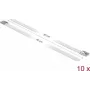 Kaabliside DeLOCK 18824 Teras Valge 500mm 10 tk