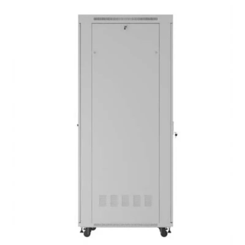 Rack cabinet LANBERG FF01-8047-12SL 47U 800x1000 mm hall, esi- ja tagaklaasukste ning LCD-paneeli ruumiga
