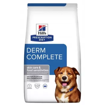 HILL'S Prescription Diet Derm Complete - kuiv koeratoit - 1,5kg