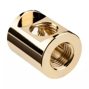 Fitting EK Water Blocks messing kuldne 28 mm kõrgus 2,3 cm läbimõõt